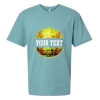Personalized Softball Custom Name Family School Team Sueded Cloud Jersey T-Shirt
