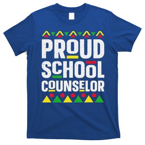 Proud School Counselor African American Black History Month T-Shirt