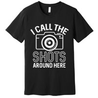 Photography Storyteller Camera Slogan Funny Photographer Premium T-Shirt