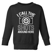 Photography Storyteller Camera Slogan Funny Photographer Toddler Sweatshirt