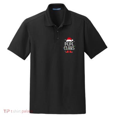 Pepe Santa Claus Hat With Xmas Light Christmas Holiday Gift Dry Zone Grid Polo