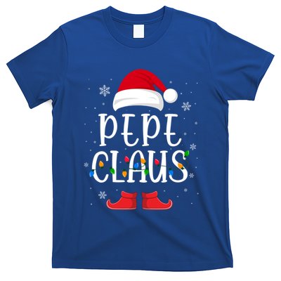 Pepe Santa Claus Hat With Xmas Light Christmas Holiday Gift T-Shirt