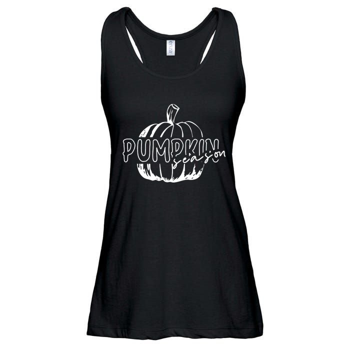 Pumpkin Season Celebration Ladies Essential Flowy Tank