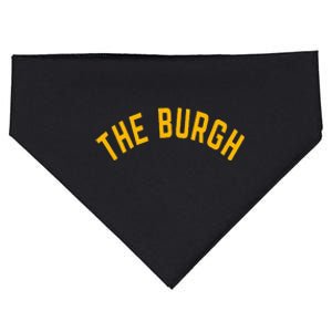 Pittsburgh Steel City The Burgh Funny 412 Pennsylvania USA-Made Doggie Bandana