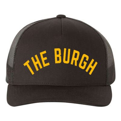 Pittsburgh Steel City The Burgh Funny 412 Pennsylvania Yupoong Adult 5-Panel Trucker Hat