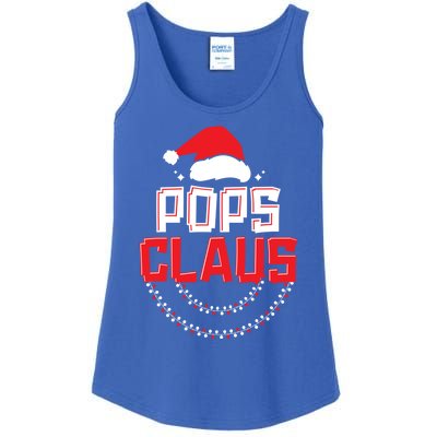 Pops Santa Claus Christmas Matching Funny Costume Gift Ladies Essential Tank