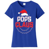 Pops Santa Claus Christmas Matching Funny Costume Gift Women's T-Shirt