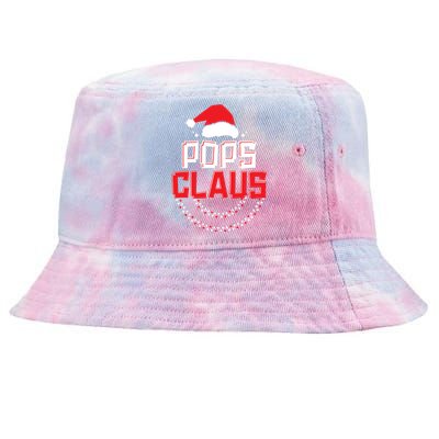 Pops Santa Claus Christmas Matching Funny Costume Gift Tie-Dyed Bucket Hat