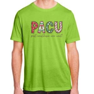 Pacu Squad Crew Nurse Christmas Post Anesthesia Care Unit Gift Adult ChromaSoft Performance T-Shirt