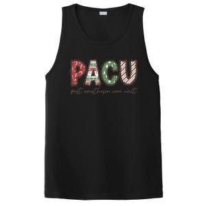 Pacu Squad Crew Nurse Christmas Post Anesthesia Care Unit Gift PosiCharge Competitor Tank