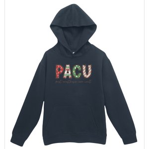 Pacu Squad Crew Nurse Christmas Post Anesthesia Care Unit Gift Urban Pullover Hoodie