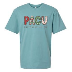 Pacu Squad Crew Nurse Christmas Post Anesthesia Care Unit Gift Sueded Cloud Jersey T-Shirt