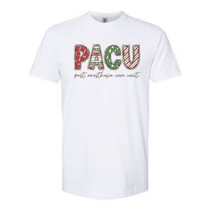 Pacu Squad Crew Nurse Christmas Post Anesthesia Care Unit Gift Softstyle CVC T-Shirt