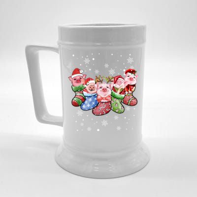 Pig Socks Christmas Ugly Pig Merry Christmas Meaningful Gift Beer Stein