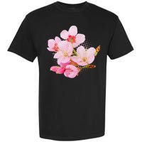 Pink Springtime Cherry Blossoms Sakura Garment-Dyed Heavyweight T-Shirt