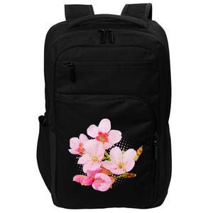 Pink Springtime Cherry Blossoms Sakura Impact Tech Backpack