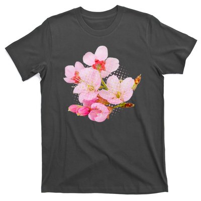 Pink Springtime Cherry Blossoms Sakura T-Shirt