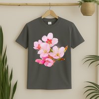 Pink Springtime Cherry Blossoms Sakura T-Shirt