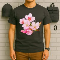Pink Springtime Cherry Blossoms Sakura T-Shirt