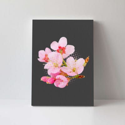 Pink Springtime Cherry Blossoms Sakura Canvas