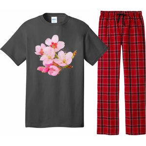 Pink Springtime Cherry Blossoms Sakura Pajama Set