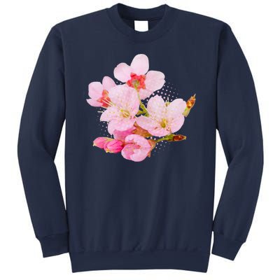 Pink Springtime Cherry Blossoms Sakura Sweatshirt