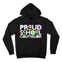 Proud School Counselor Africa Pride Black History Month Hoodie