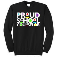 Proud School Counselor Africa Pride Black History Month Sweatshirt