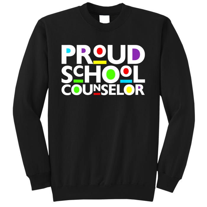 Proud School Counselor Africa Pride Black History Month Sweatshirt