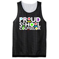 Proud School Counselor Africa Pride Black History Month Mesh Reversible Basketball Jersey Tank