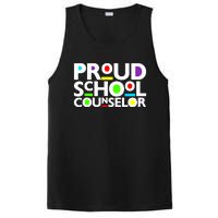 Proud School Counselor Africa Pride Black History Month PosiCharge Competitor Tank