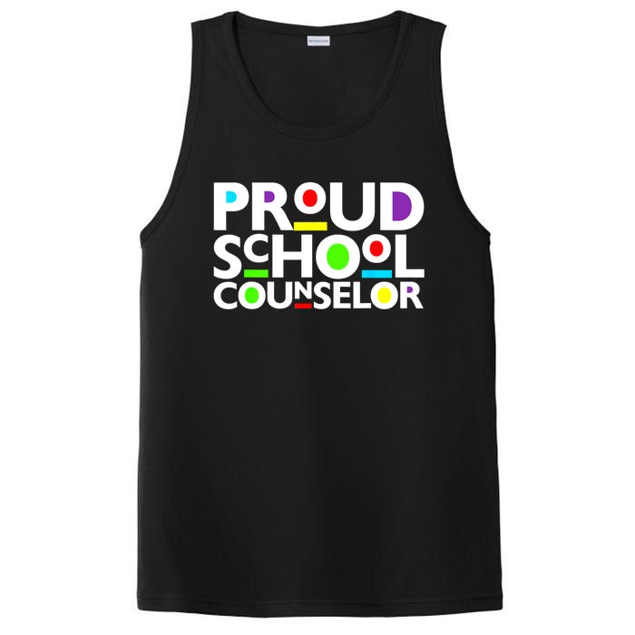 Proud School Counselor Africa Pride Black History Month PosiCharge Competitor Tank