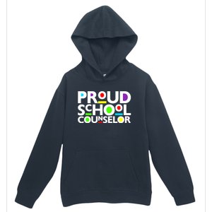 Proud School Counselor Africa Pride Black History Month Urban Pullover Hoodie