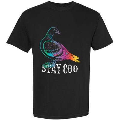 Pigeon Stay Coo Funny Love Pigeons Birds Lover Garment-Dyed Heavyweight T-Shirt