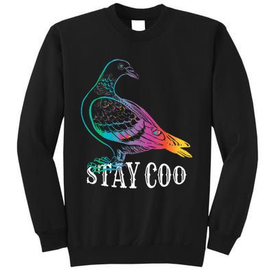 Pigeon Stay Coo Funny Love Pigeons Birds Lover Sweatshirt