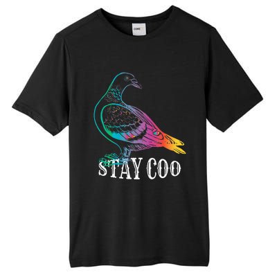 Pigeon Stay Coo Funny Love Pigeons Birds Lover Tall Fusion ChromaSoft Performance T-Shirt