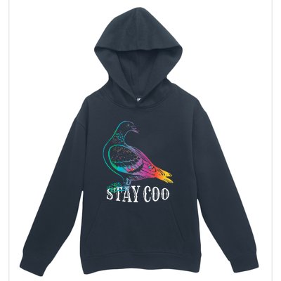 Pigeon Stay Coo Funny Love Pigeons Birds Lover Urban Pullover Hoodie