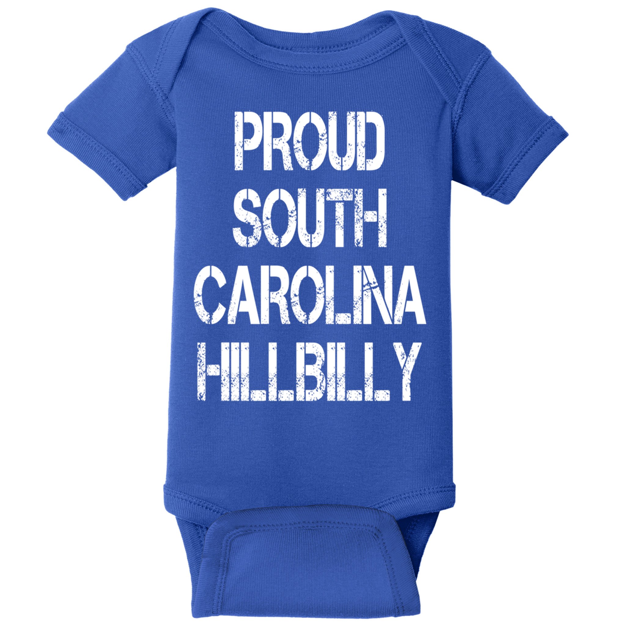 Proud South Carolina Hillbilly Gift Baby Bodysuit
