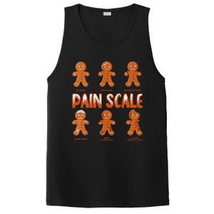 Pain Scale Christmas Nurse Gingerbread Man Pain Assessment PosiCharge Competitor Tank