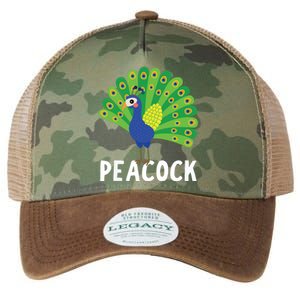 Peacock Shirts Cute Peacock Gift Legacy Tie Dye Trucker Hat