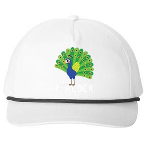 Peacock Shirts Cute Peacock Gift Snapback Five-Panel Rope Hat