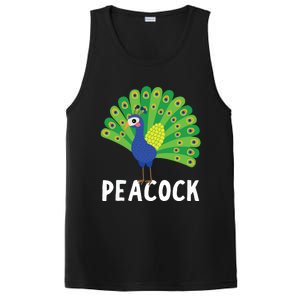 Peacock Shirts Cute Peacock Gift PosiCharge Competitor Tank