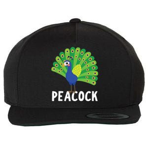 Peacock Shirts Cute Peacock Gift Wool Snapback Cap