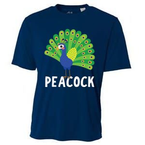 Peacock Shirts Cute Peacock Gift Cooling Performance Crew T-Shirt