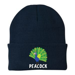 Peacock Shirts Cute Peacock Gift Knit Cap Winter Beanie