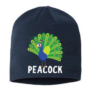 Peacock Shirts Cute Peacock Gift Sustainable Beanie