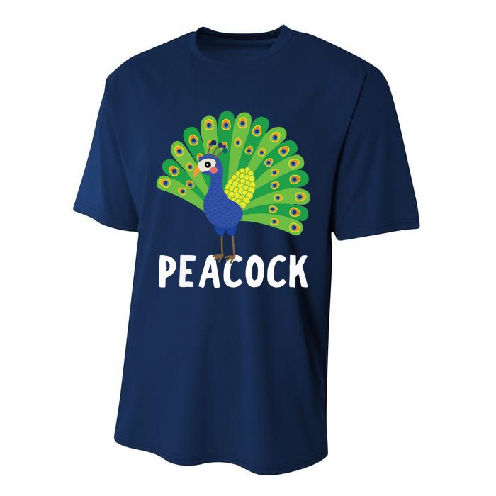 Peacock Shirts Cute Peacock Gift Performance Sprint T-Shirt