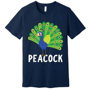 Peacock Shirts Cute Peacock Gift Premium T-Shirt