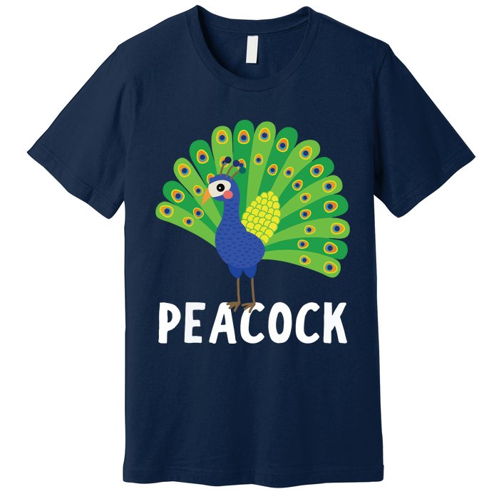 Peacock Shirts Cute Peacock Gift Premium T-Shirt