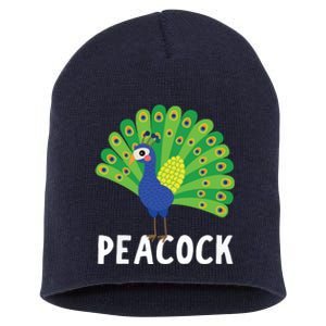 Peacock Shirts Cute Peacock Gift Short Acrylic Beanie